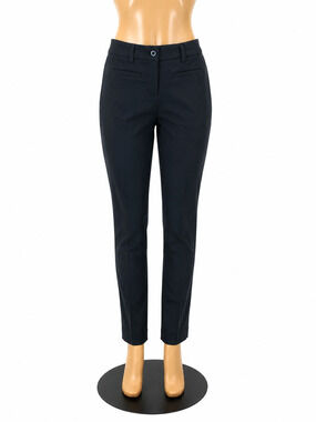 cabi The Carolyn Crop Pants Gray Stretch Ankle Trousers Women's Size 6